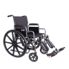 Wheelchair 18″ with elevating leg rest